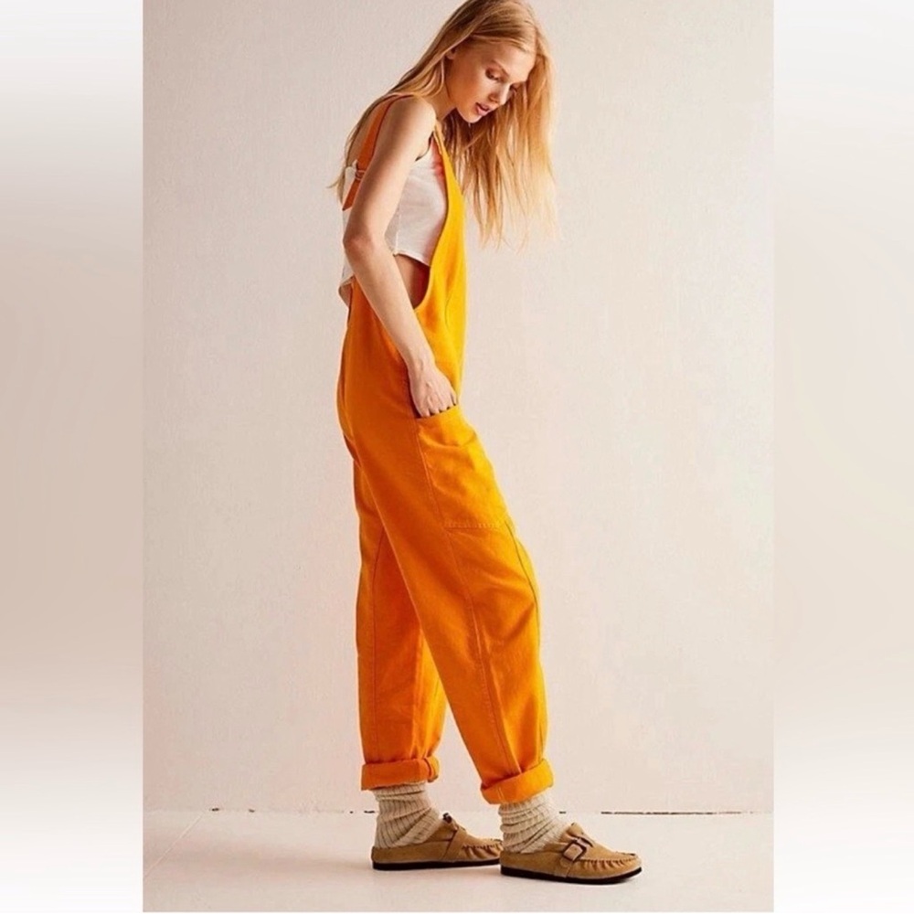 We The Free High Roller Denim Jumpsuit